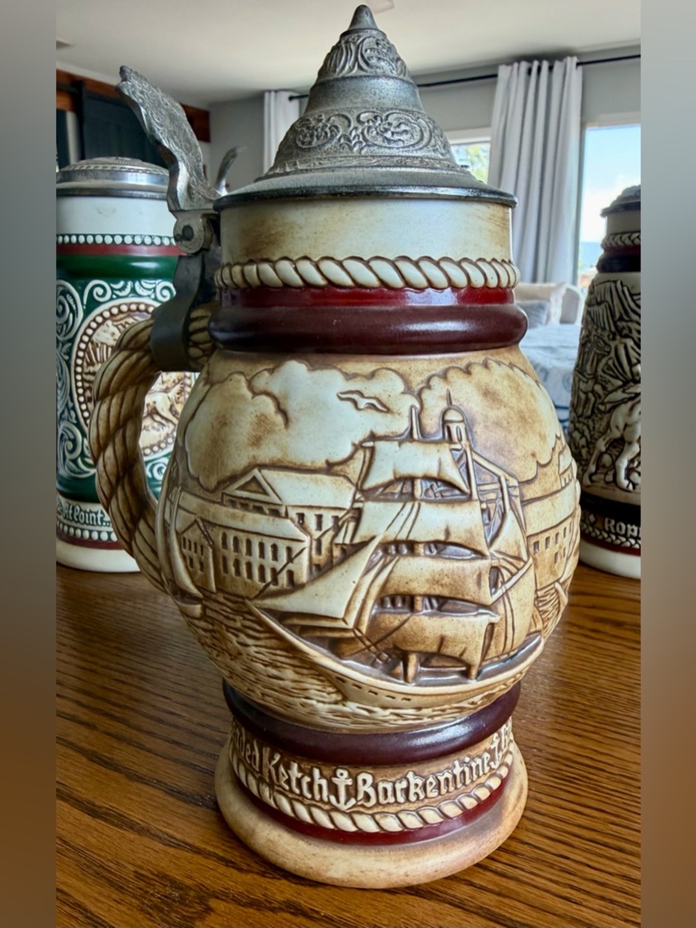 Avon Handcrafted Ceramic collector Steins 1977-1980 - Picture 12 of 14